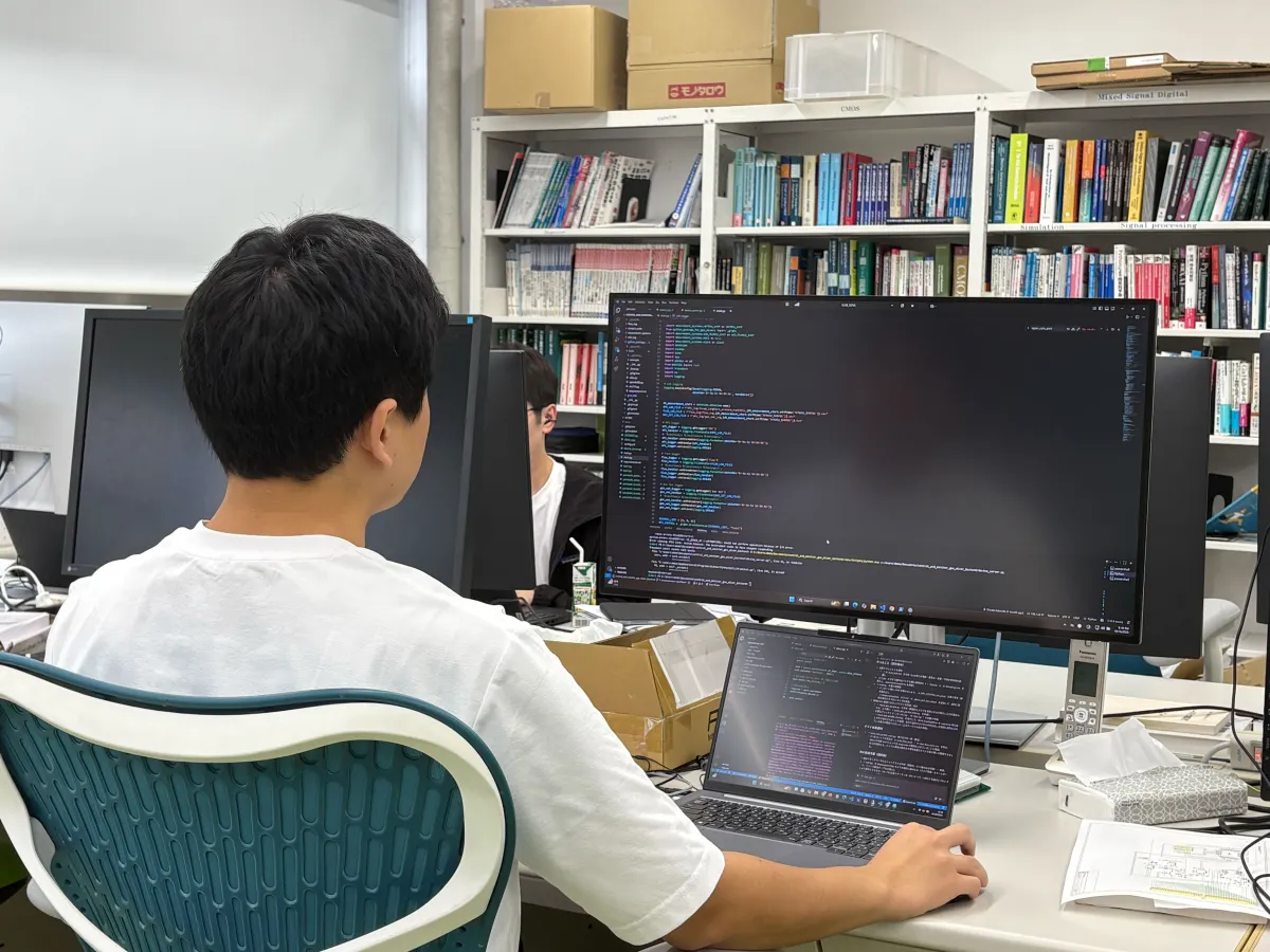 日々の研究の様子