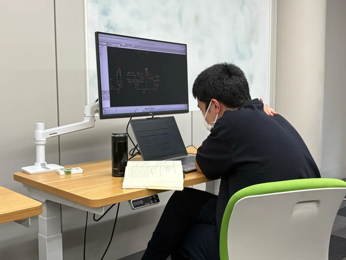 研究室の一日